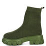 MALLOW Stretch Knit Ankle Boots