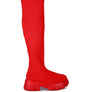 LORO Stretch Knit Knee High Boots