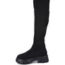 LORO Stretch Knit Knee High Boots