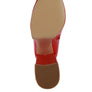 VINKELE Patent PU Platform Heeled Calf Boots