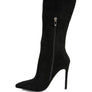 Playdate Pointed Toe High Heeled Calf Boot