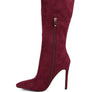 Playdate Pointed Toe High Heeled Calf Boot