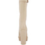 MAGNOLIA Cushion Collared Lace Up Boots