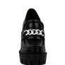 Y2K Chunky High Block Heeled Loafers