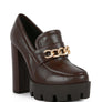 Y2K Chunky High Block Heeled Loafers