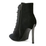 BORNSTA Velvet High Heeled Velvet Boots