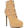 High Heeled Patent PU Stiletto Boot