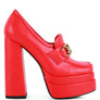 BRATZ High Block Heeled Jewel Loafers