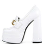 BRATZ High Block Heeled Jewel Loafers