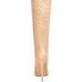 Tinkles Quilted High Heeled Calf Boots