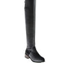 RUMPLE Velvet Over The Knee Clear Heel Boots