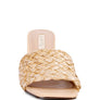 Ny Tour Braided Strap Heeled Sandals