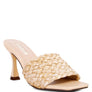 Ny Tour Braided Strap Heeled Sandals