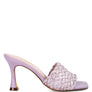 Ny Tour Braided Strap Heeled Sandals