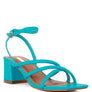 Right Pose Croc Mid Block Heel Casual Sandals