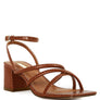 Right Pose Croc Mid Block Heel Casual Sandals