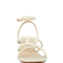 Right Pose Croc Mid Block Heel Casual Sandals