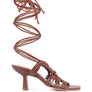 BEROE Braided Handcrafted Lace Up Sandal