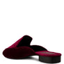 BATISTE Velvet Handcrafted Mules