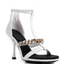 DAKOTA Metal Chain Mid Heel Sandals