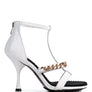 DAKOTA Metal Chain Mid Heel Sandals
