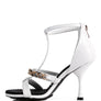 DAKOTA Metal Chain Mid Heel Sandals