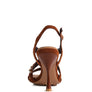 DOMEDA Metal Chain Mid Heel Sandal