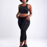 High-Waisted Classic Gym Leggings w Pockets