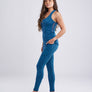 High-Waisted Classic Gym Leggings w Pockets