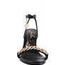 Mooning High Heeled Metal Chain Strap Sandals