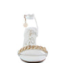 Mooning High Heeled Metal Chain Strap Sandals