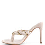 Melodrama High Heeled Braided Thong Sandals