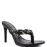 Melodrama High Heeled Braided Thong Sandals
