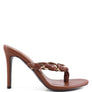 Melodrama High Heeled Braided Thong Sandals