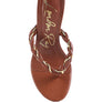 Melodrama High Heeled Braided Thong Sandals