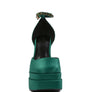 MARTINI Sky High Rampwalk Satin Sandals