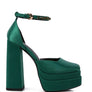 MARTINI Sky High Rampwalk Satin Sandals