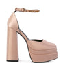 MARTINI Sky High Rampwalk Satin Sandals