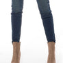 Women's Faux Suede Chunky Heel Ankle Booties