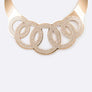 Crystal Statement Collar Necklace Set