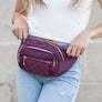 Quilted Belt Sling Bum Bag