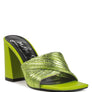 salty you crinkled high heeled block sandals