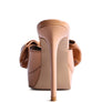 My Time Patent Pu Bow Detail High Heeled Sandal