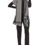Multi Plaid Long Scarf