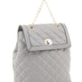 Quilted Twistlock Fashion Backpack