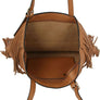 Western Fringe Shopper Flat Tote