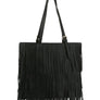 Western Fringe Shopper Flat Tote