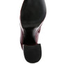 Magdalene Croc High Block Heeled Boot
