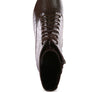 Magdalene Croc High Block Heeled Boot
