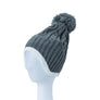 CABLE KNIT EAR COVER BEANIE